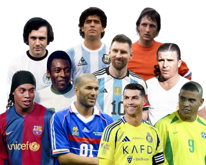 Top 10 football legends